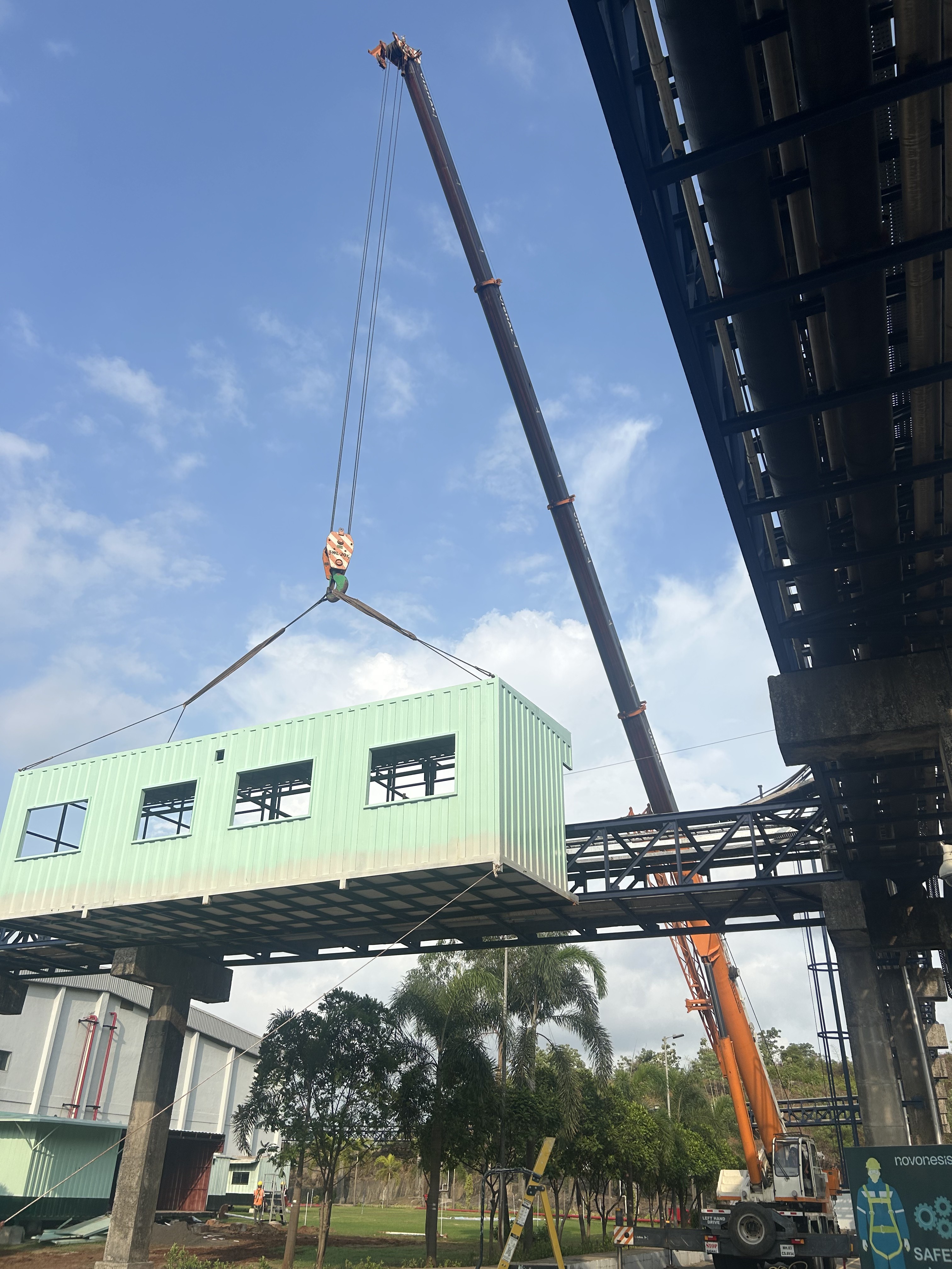 Construction Site Heavy Lift
